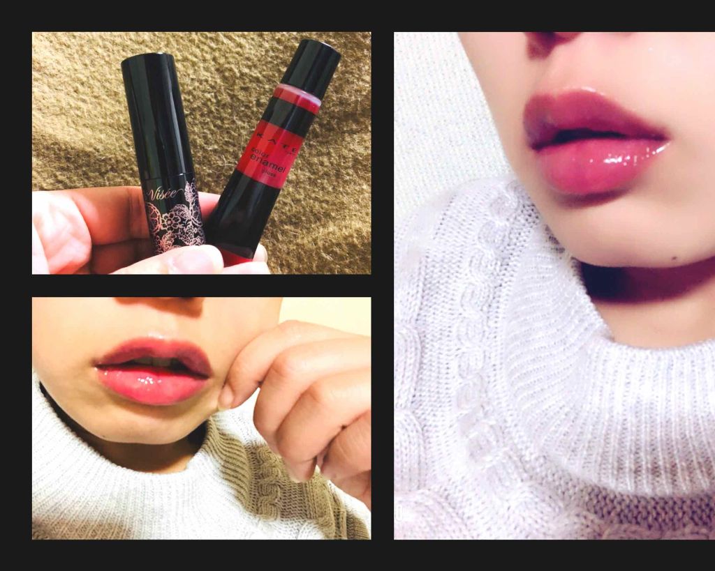 カラーエナメルグロス/KATE/リップグロスを使ったクチコミ(1枚目)