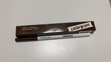 Colorgram スリムブローペンシルのクチコミ「
✔︎︎︎︎ カラーグラム スリムブローペンシル

Diorの眉毛ペン並に芯が細いです！

描.....」（1枚目）