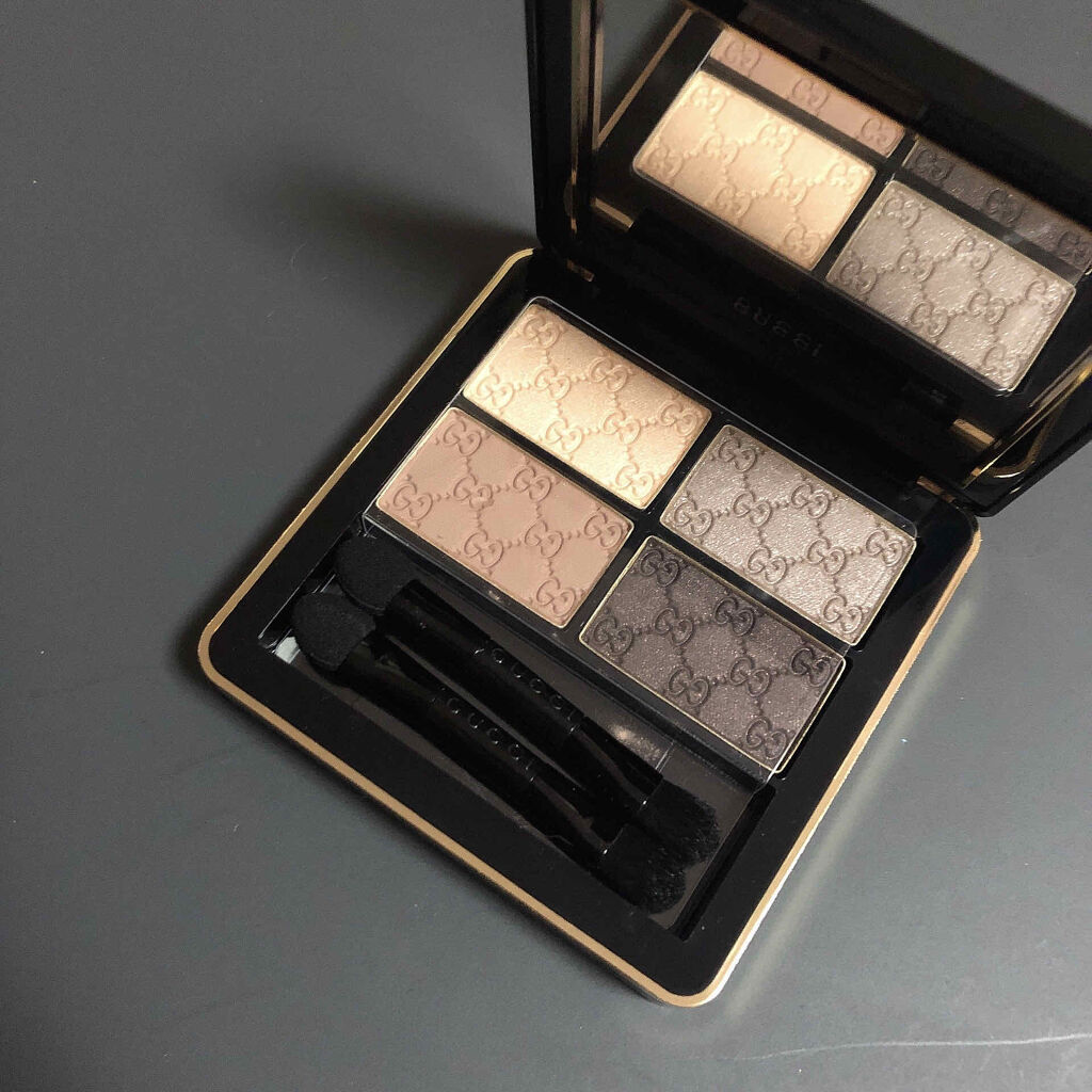 GUCCI コスメ　アイシャドウ　リップ 試してみた】Gucci Eye Magnetic Color Shadow Duo GUCCI beauty