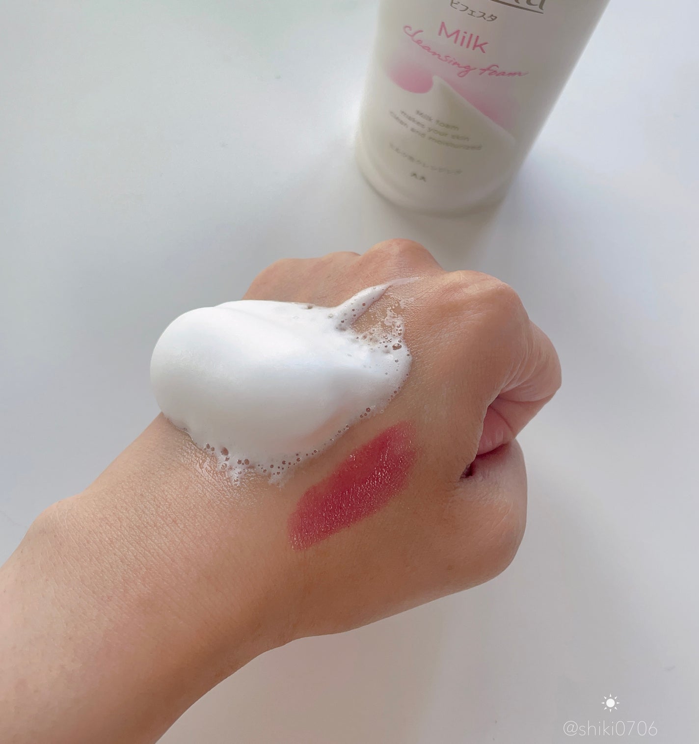 もっちりミルク泡クレンジング/ビフェスタ/クレンジングを使ったクチコミ(5枚目)
