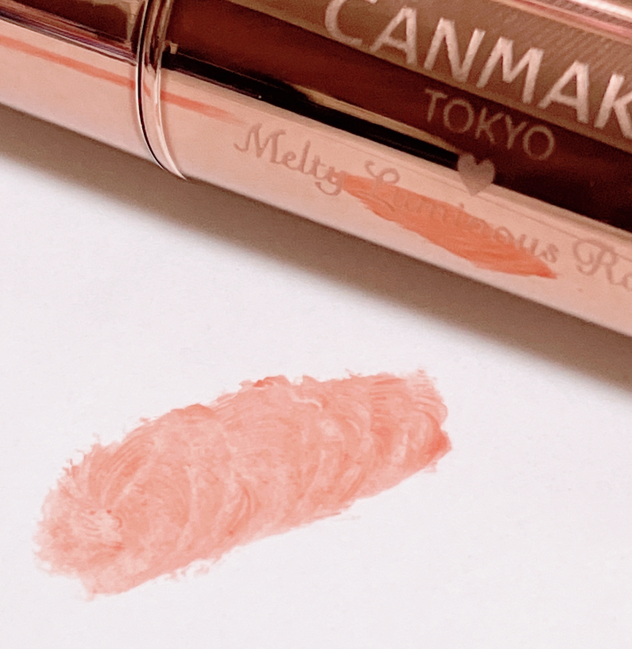 メルティールミナスルージュ（ティントタイプ）/キャンメイク/リップティントを使ったクチコミ（3枚目）