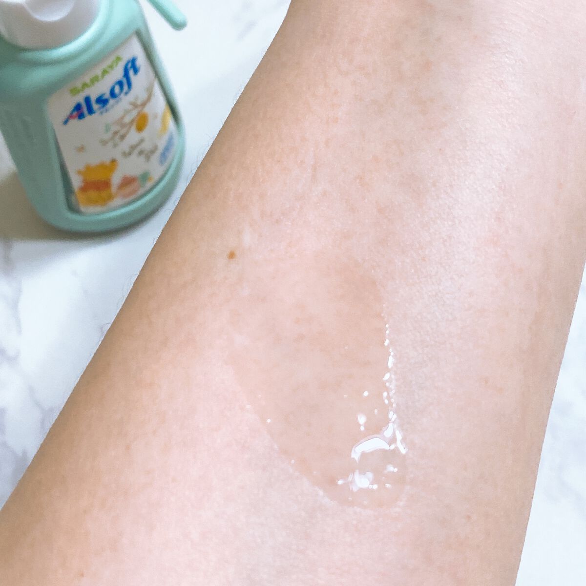 アルソフト 手指消毒ローション/サラヤ/ハンドクリームを使ったクチコミ(5枚目)