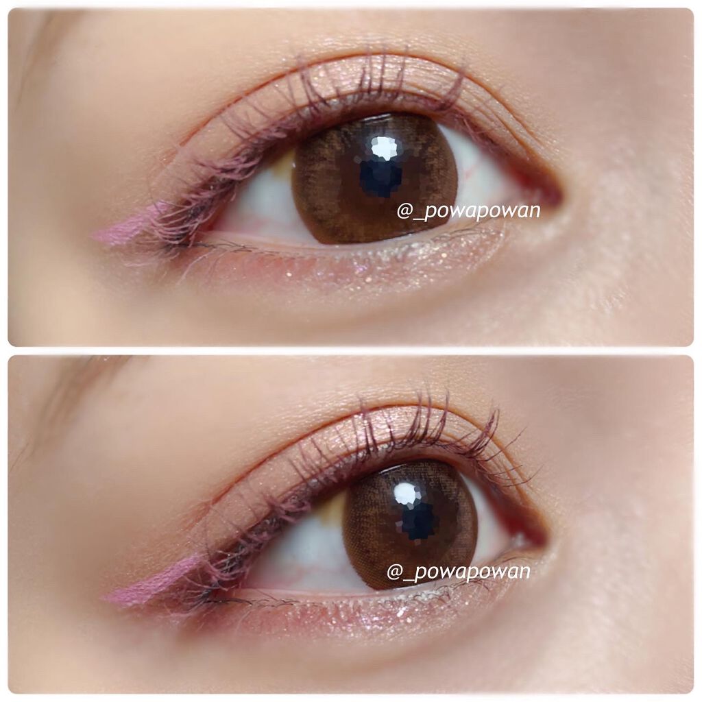 ミスティ ロマンチックヘーゼル/OLENS/カラーコンタクトレンズを使ったクチコミ（2枚目）