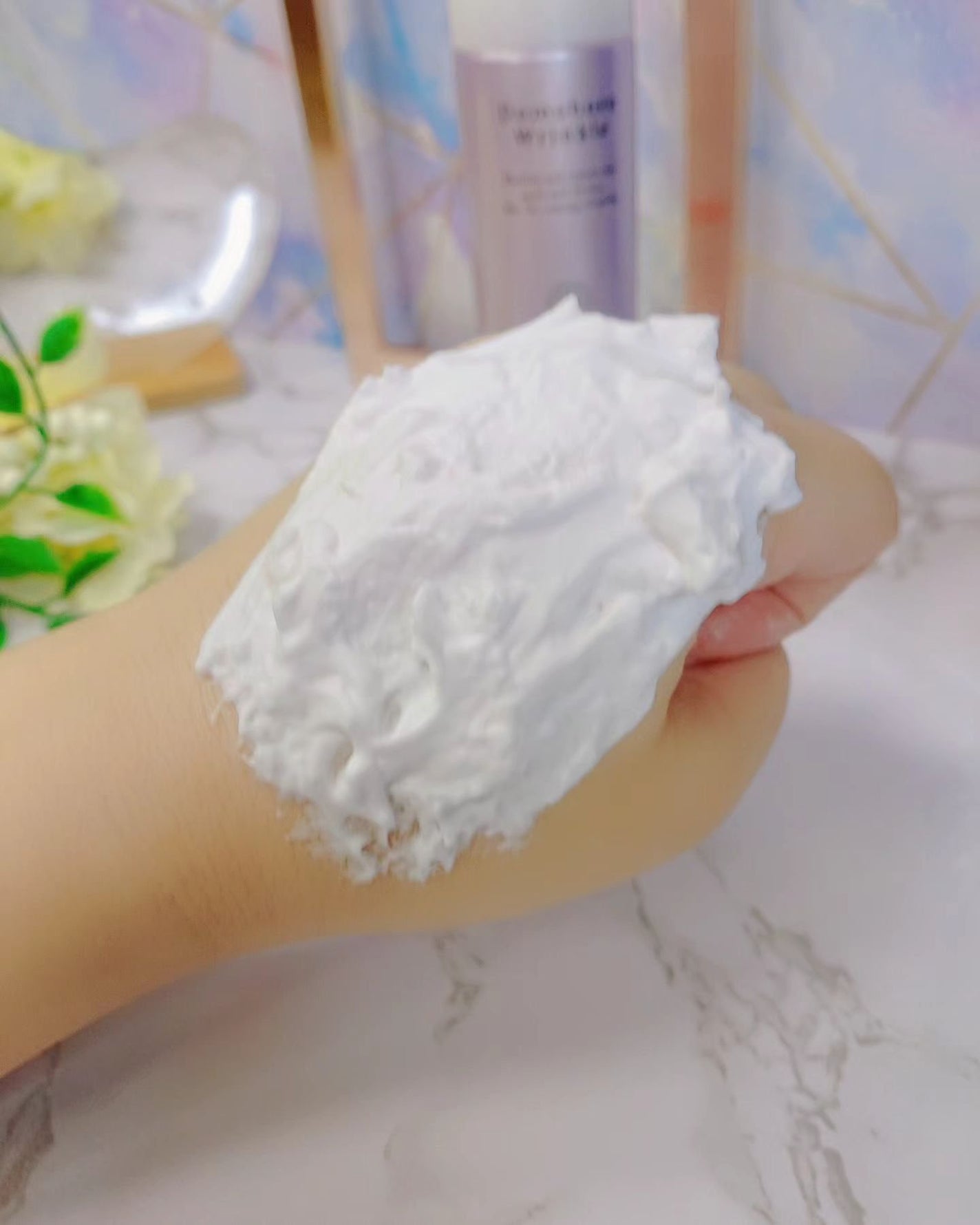 泡の柔肌パック/ドモホルンリンクル/洗い流すパック・マスクを使ったクチコミ(4枚目)