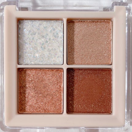 TWINKLE POP Pearl Flex Glitter Eye Palette/CLIO/アイシャドウパレットを使ったクチコミ(5枚目)