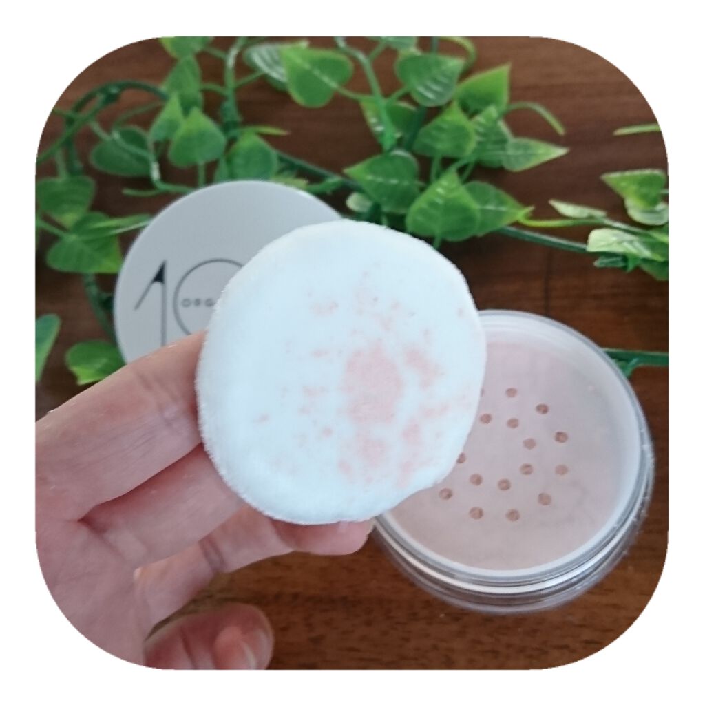 オーガニックフェイスパウダーUV/アクア・アクア/ルースパウダーを使ったクチコミ(2枚目)