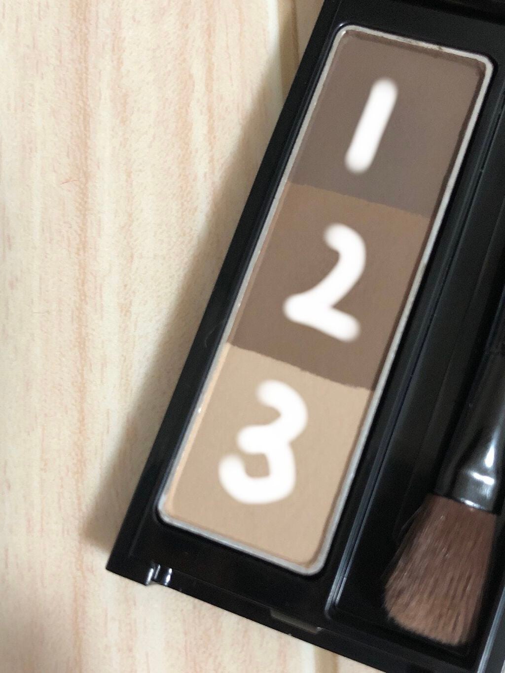 ケイト デザイニングアイブロウ3D/KATE/パウダーアイブロウを使ったクチコミ(5枚目)