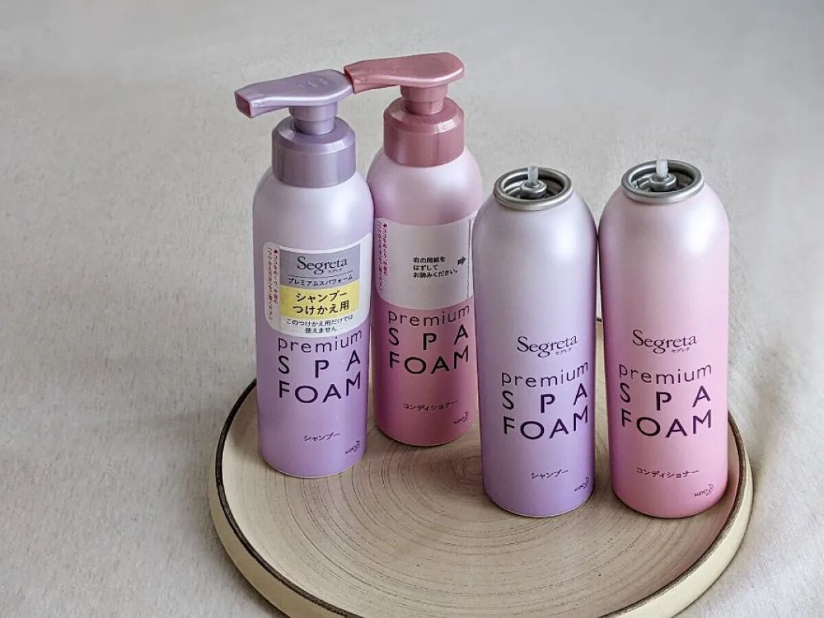 プレミアムスパフォーム シャンプー／コンディショナー シャンプーつけかえ用/セグレタ/市販シャンプーを使ったクチコミ（1枚目）