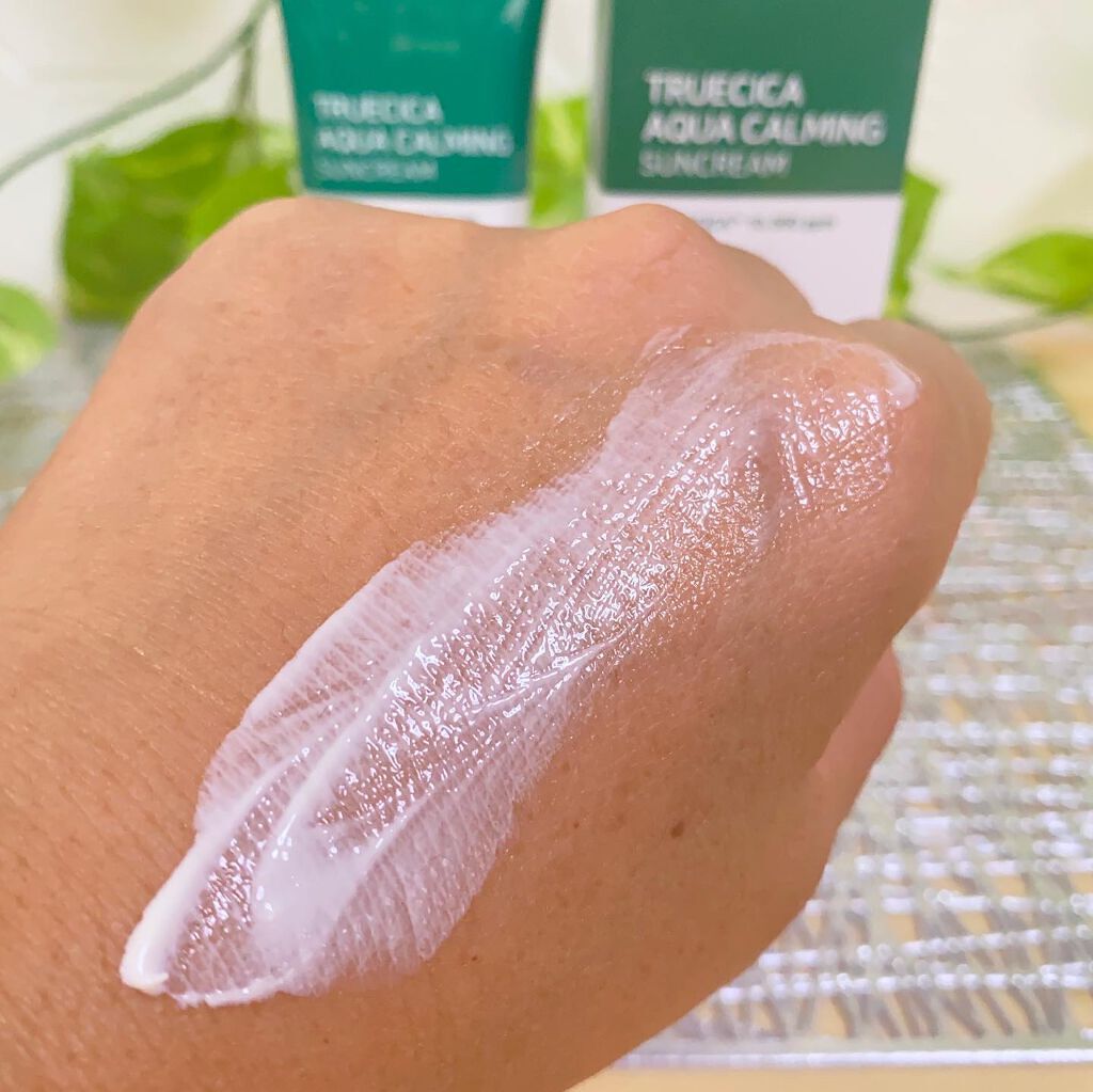 TRUECICA アクアカーミング日焼け止め/SOME BY MI/日焼け止めクリームを使ったクチコミ（3枚目）