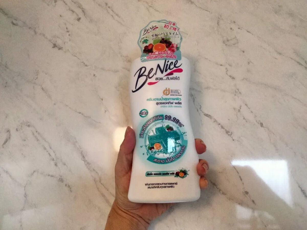 シャワークリーム グリーン/Benice/ボディソープを使ったクチコミ(4枚目)