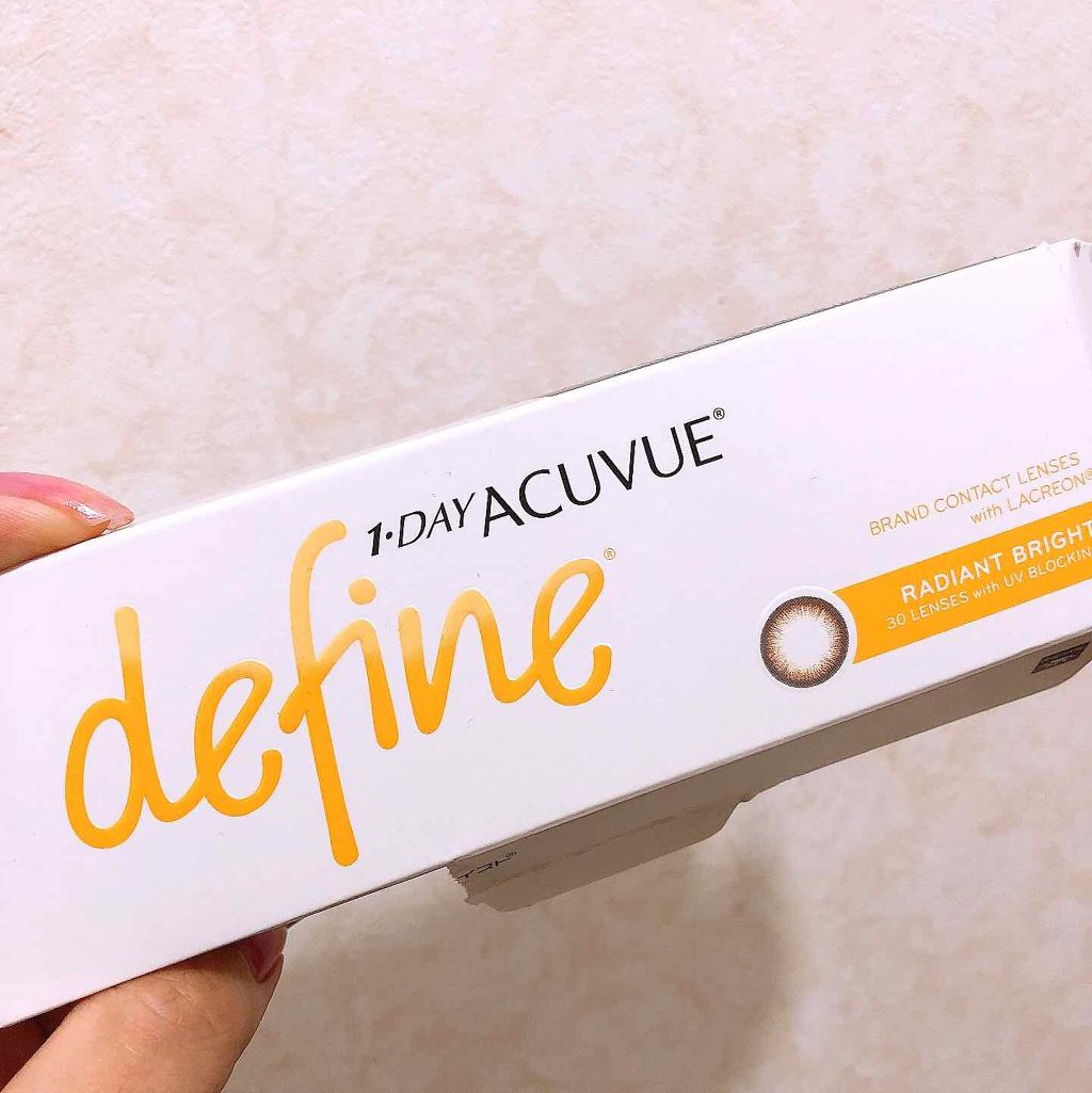 ワンデーアキュビュー®ディファイン®モイスト®/アキュビュー® ディファイン®/ワンデー（１DAY）カラコンを使ったクチコミ（3枚目）