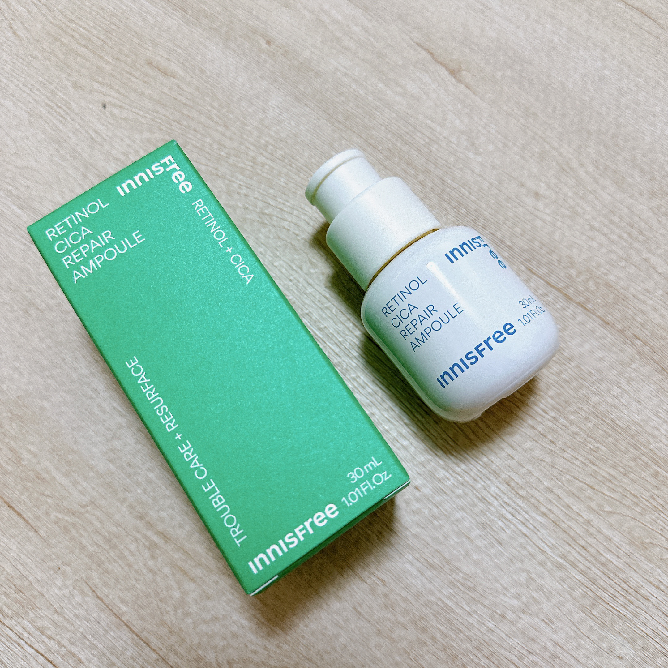 レチノール　シカ　リペア　セラム/innisfree/美容液を使ったクチコミ（2枚目）