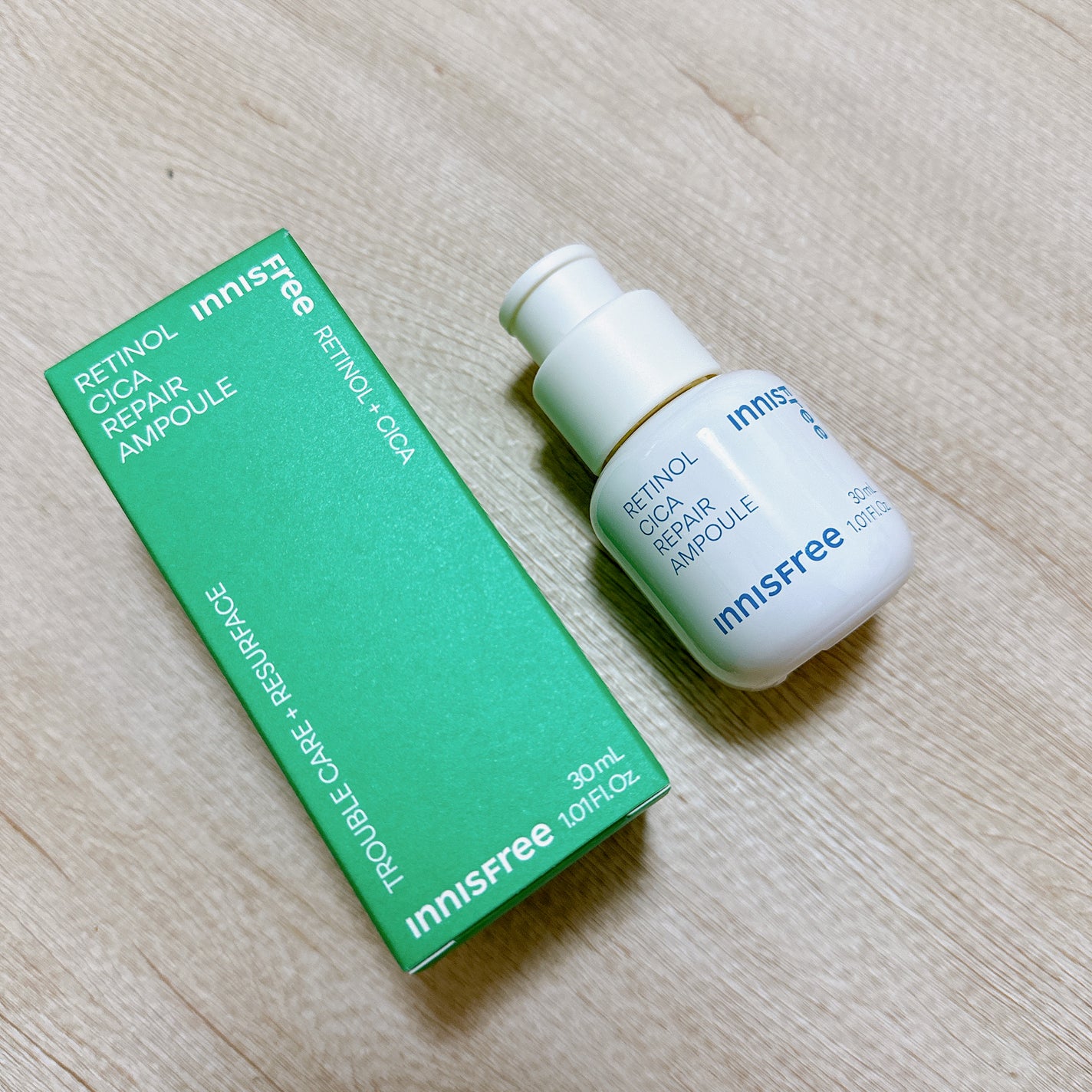 レチノール シカ リペア セラム/innisfree/美容液を使ったクチコミ(2枚目)