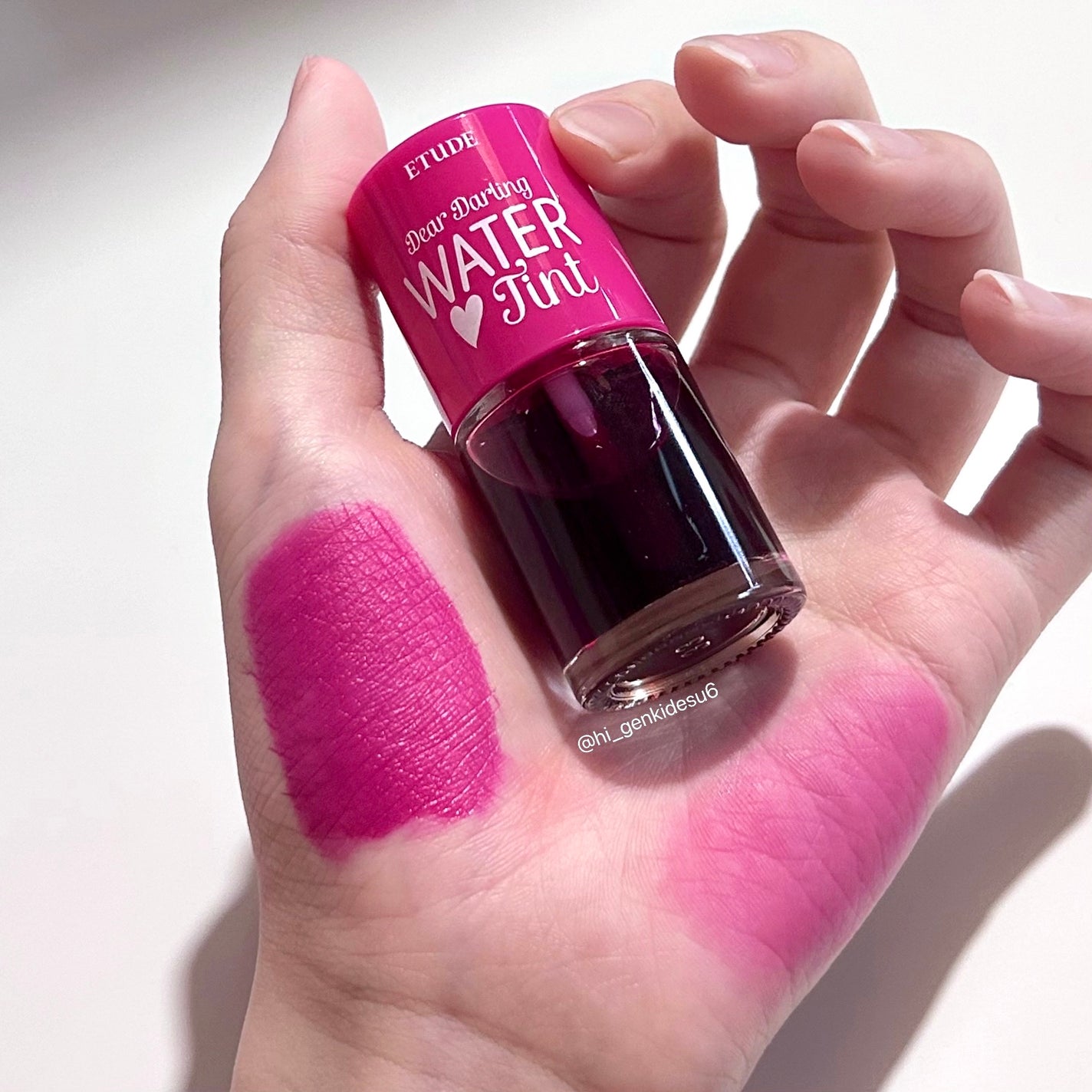 ウォーターティント/ETUDE/リップグロスを使ったクチコミ(1枚目)