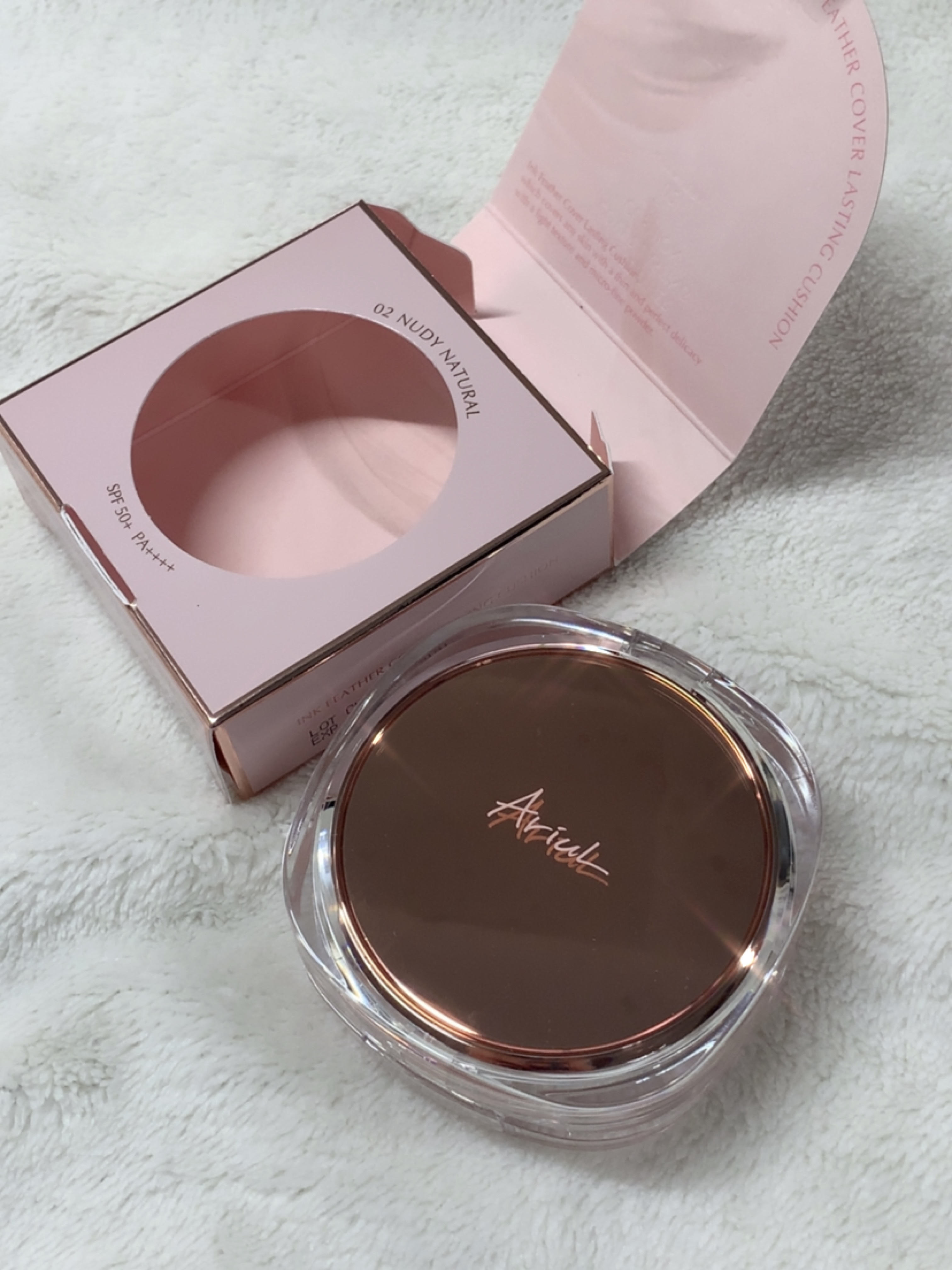 アリウル インクフェザーカバーラスティングクッション/Ariul/クッションファンデーションを使ったクチコミ（3枚目）