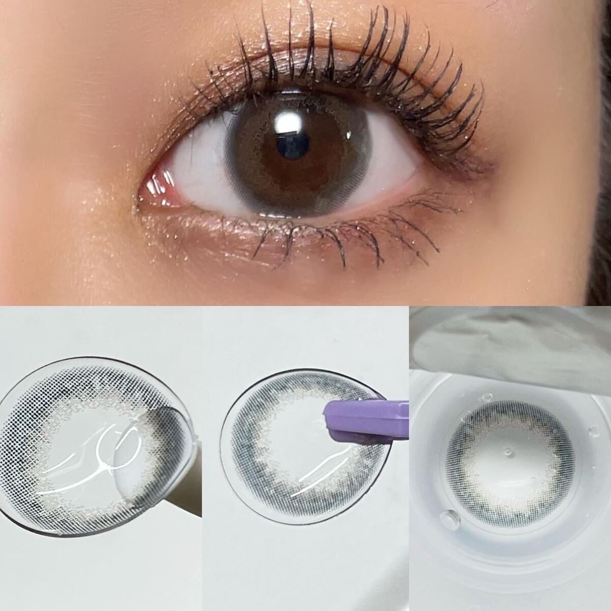 LuMia comfort 1day CIRCLE ルースブラック/LuMia/ワンデー（１DAY）カラコンを使ったクチコミ（2枚目）