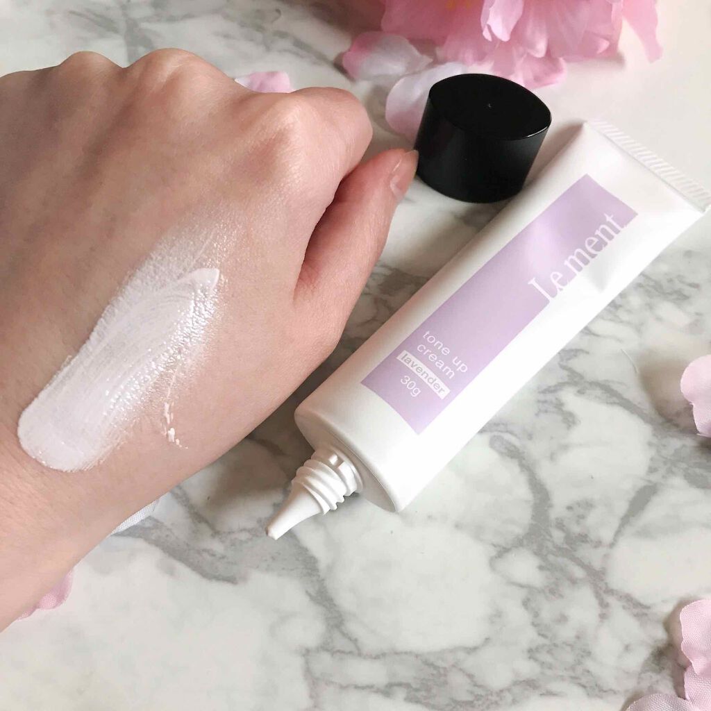トーンアップクリーム/Le ment/化粧下地を使ったクチコミ（2枚目）
