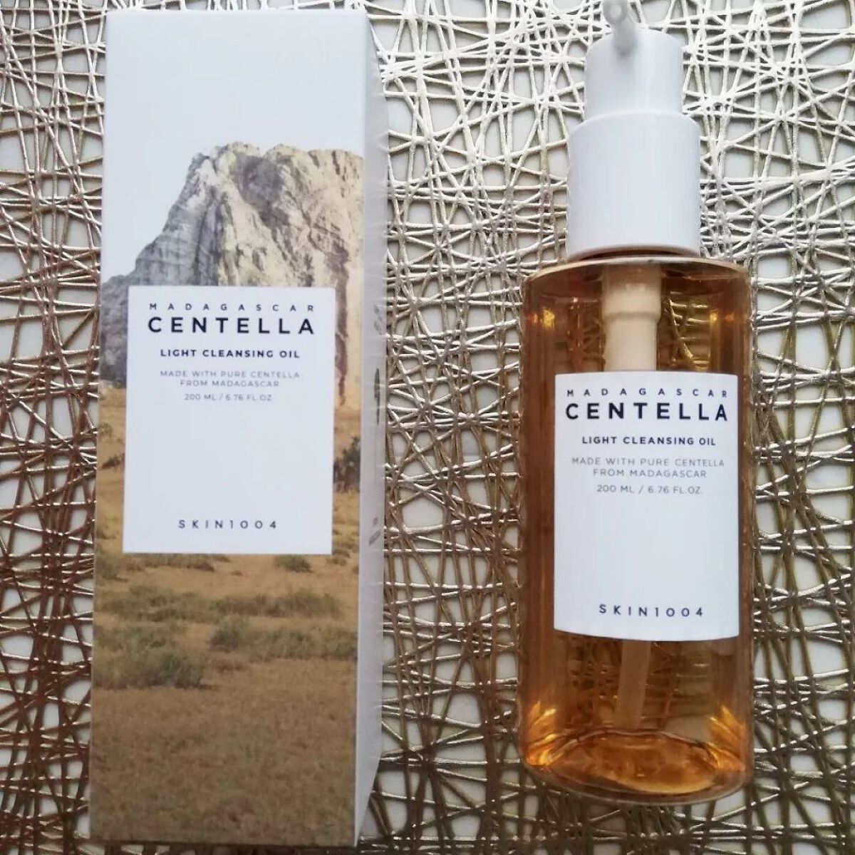 センテラ ライトクレンジングオイル/SKIN1004/オイルクレンジングを使ったクチコミ(1枚目)