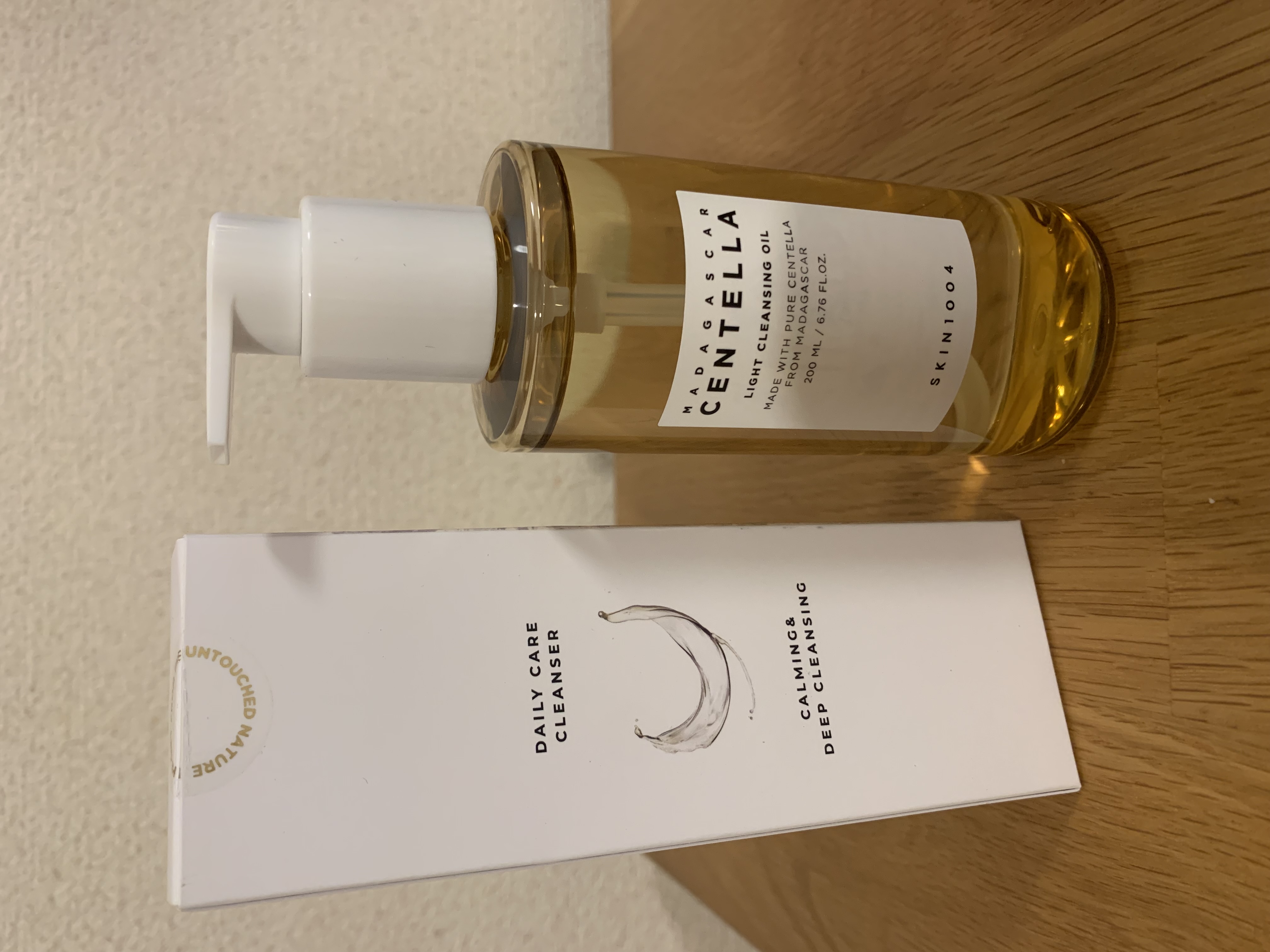 センテラ ライトクレンジングオイル/SKIN1004/オイルクレンジングを使ったクチコミ（1枚目）