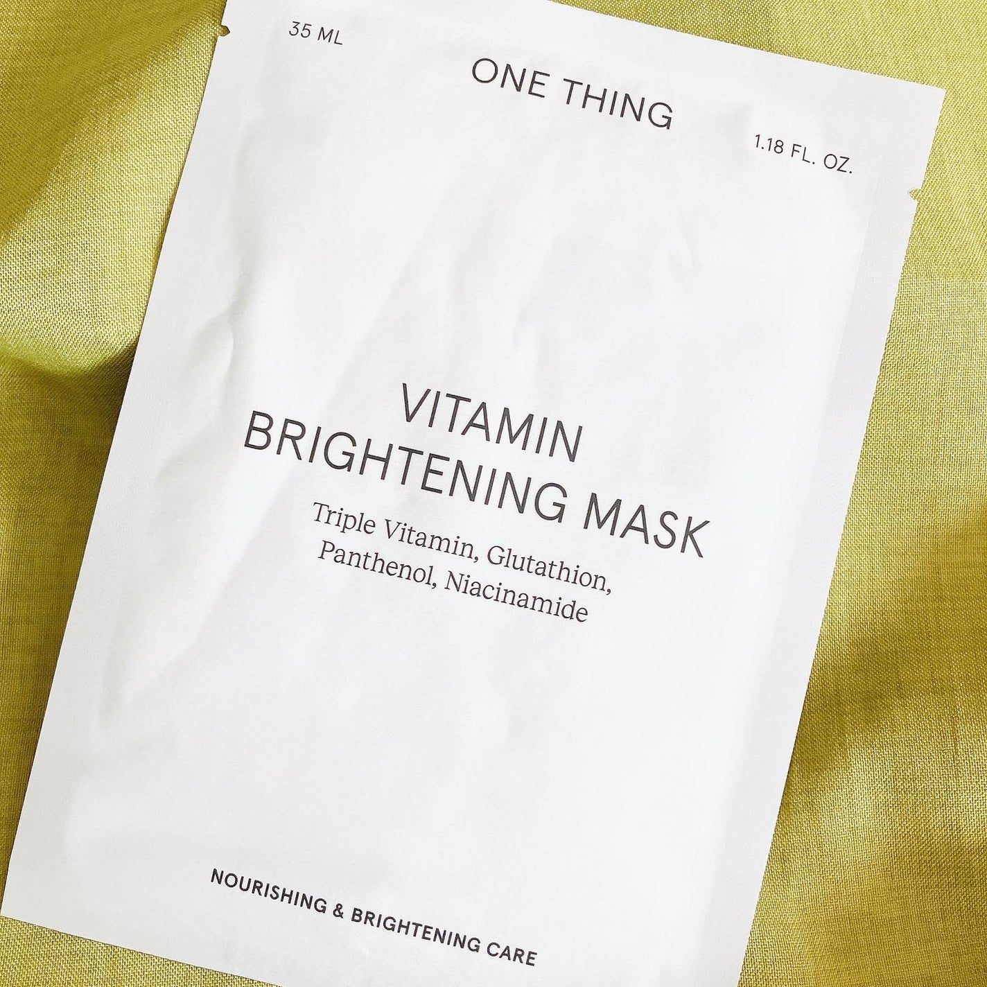 ビタミンブライトニングマスク/ONE THING/シートマスク・パックを使ったクチコミ(2枚目)