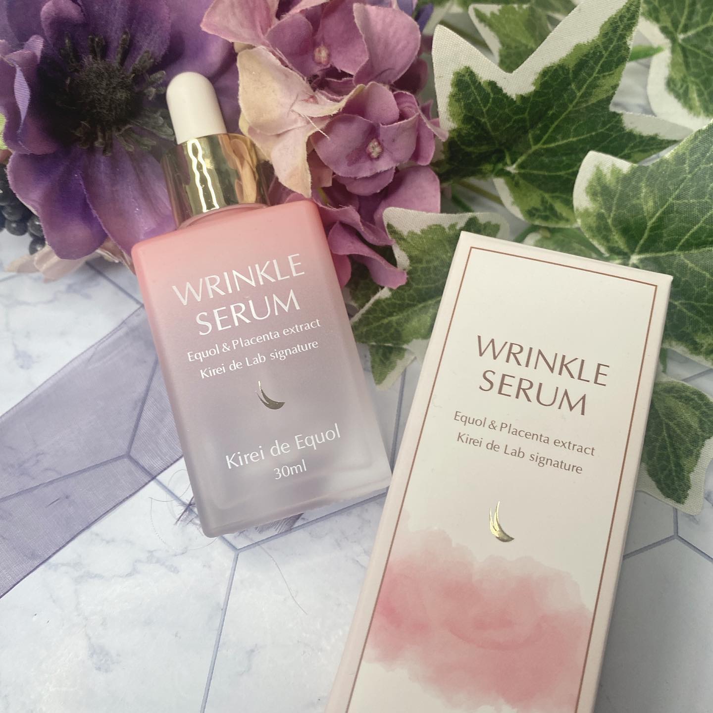 キレイ・デ エクオール リンクルセラム/キレイ・デ・ラボ/美容液を使ったクチコミ（1枚目）