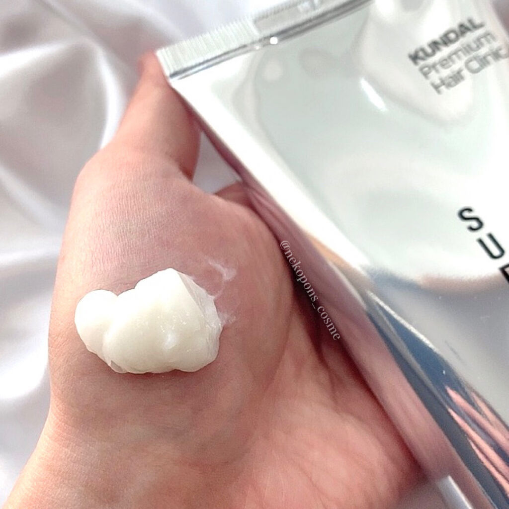 プレミアムヘアクリニックスーパーパック/KUNDAL/ヘアマスク・ヘアパックを使ったクチコミ（3枚目）