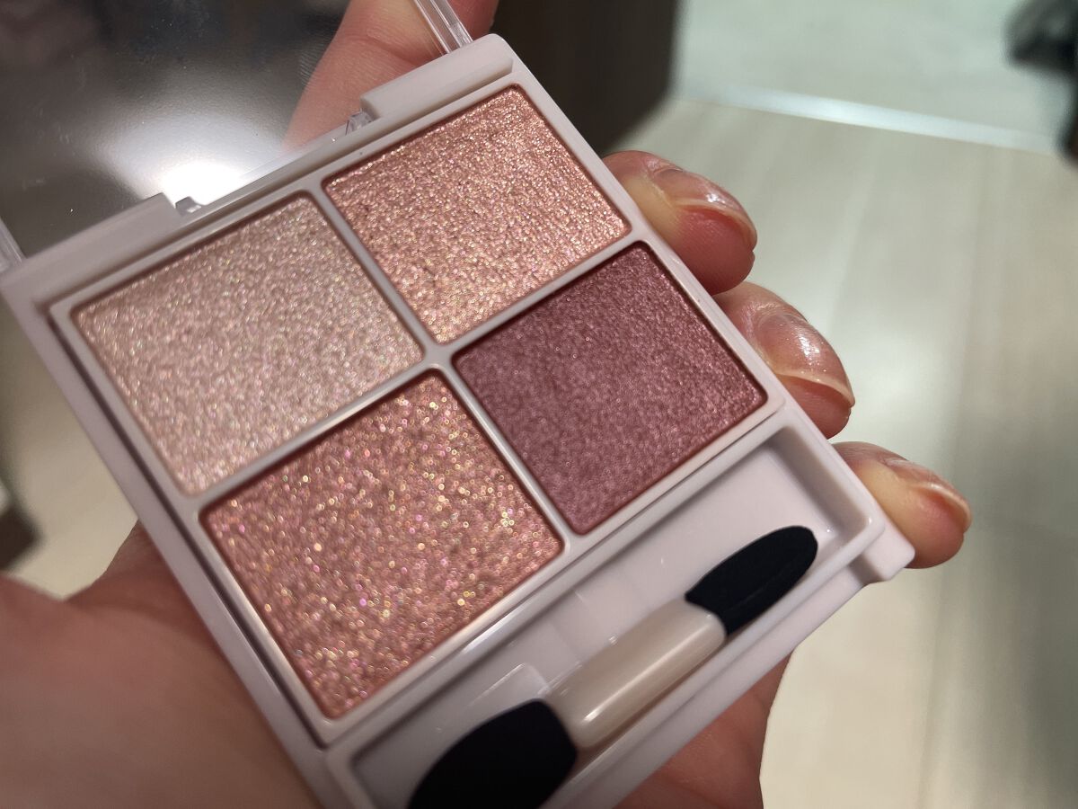 シルキースフレアイズ/キャンメイク/アイシャドウパレットを使ったクチコミ(3枚目)