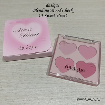 ブレンディングムードチーク/dasique/パウダーチークを使ったクチコミ(1枚目)