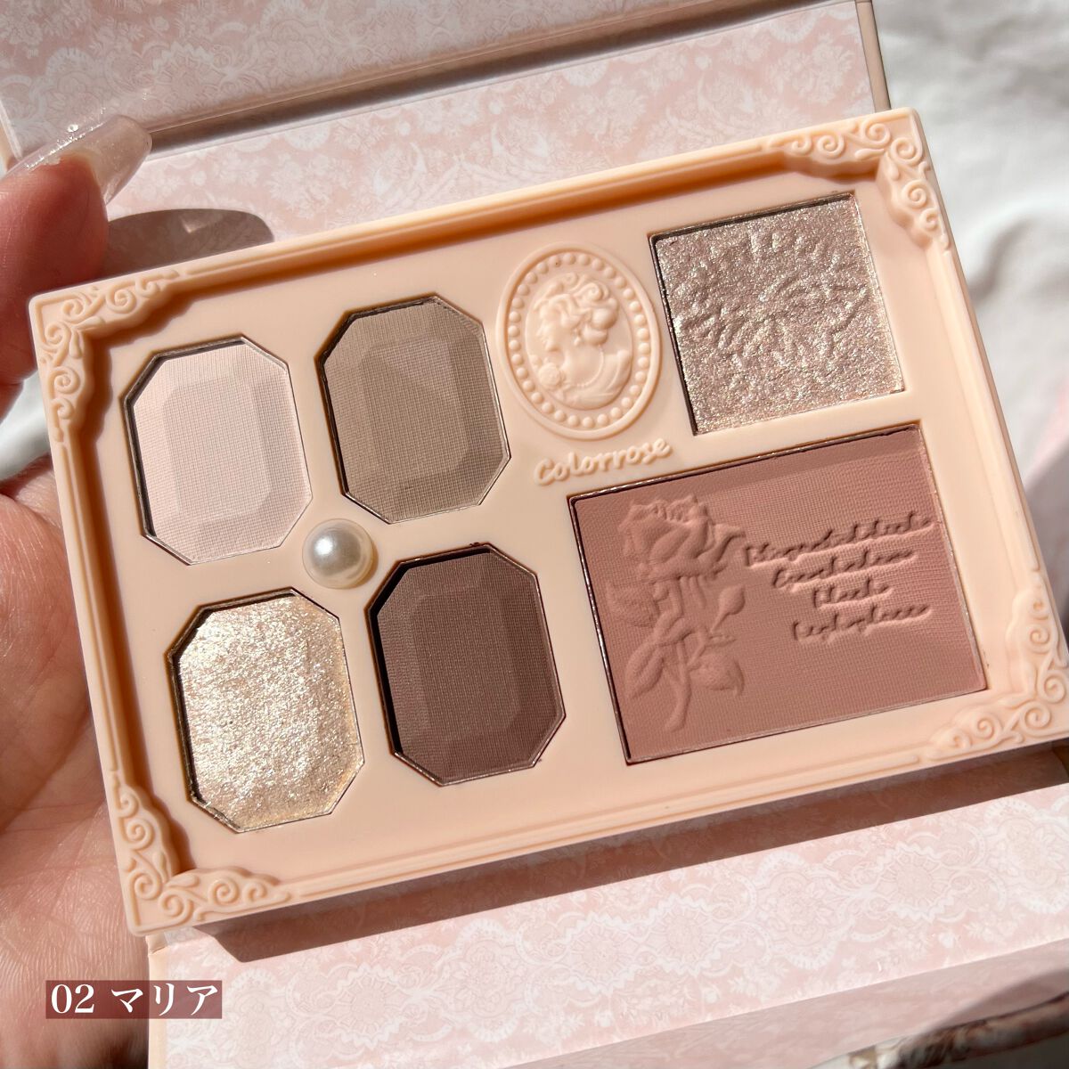 女王のカメオミニマルチパレット/COLORROSE/マルチパレットを使ったクチコミ(5枚目)
