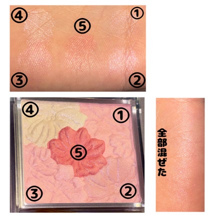 グロウフルールチークス/キャンメイク/パウダーチークを使ったクチコミ(2枚目)