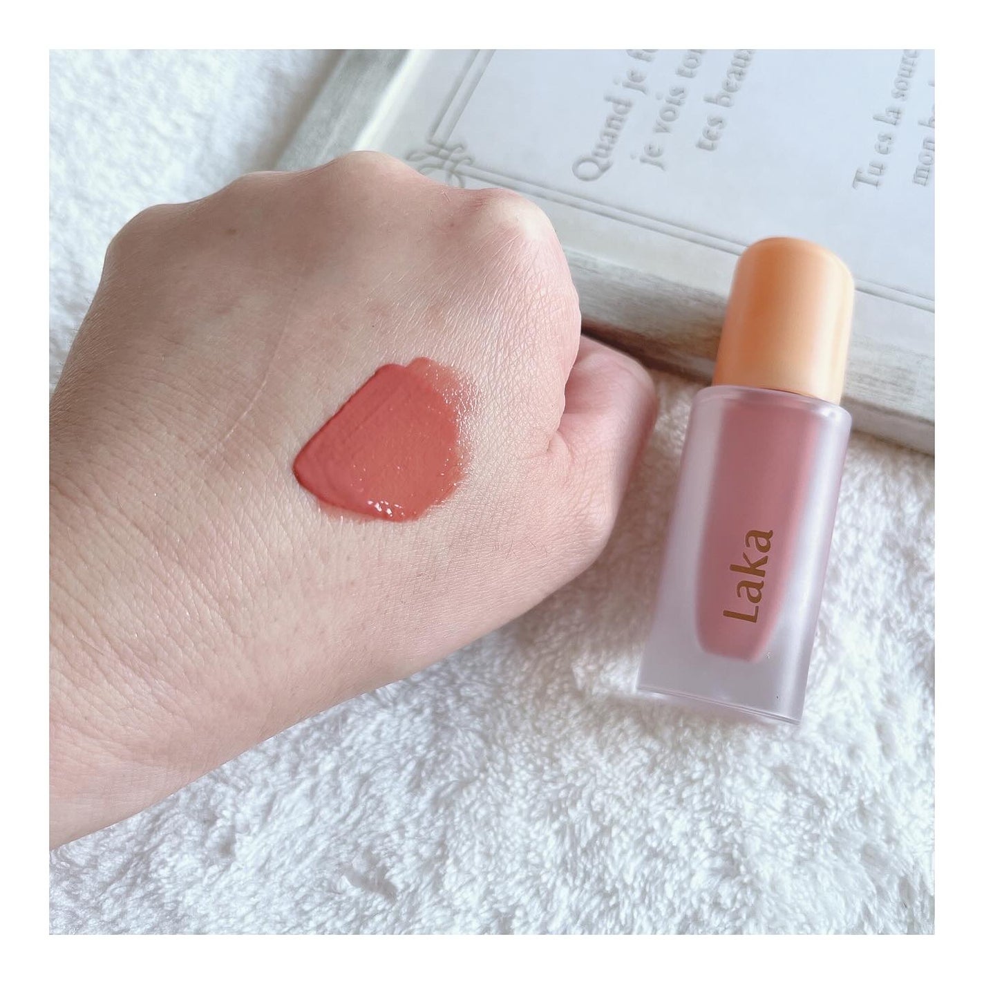 フルーティーグラムティント/Laka/リップティントを使ったクチコミ(3枚目)
