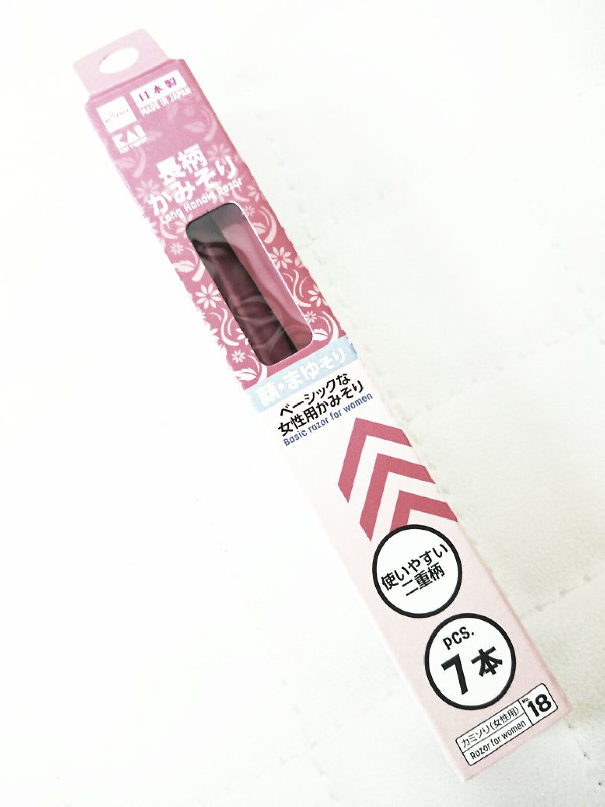 長柄カミソリ ビューティーM /貝印/シェーバーを使ったクチコミ（1枚目）