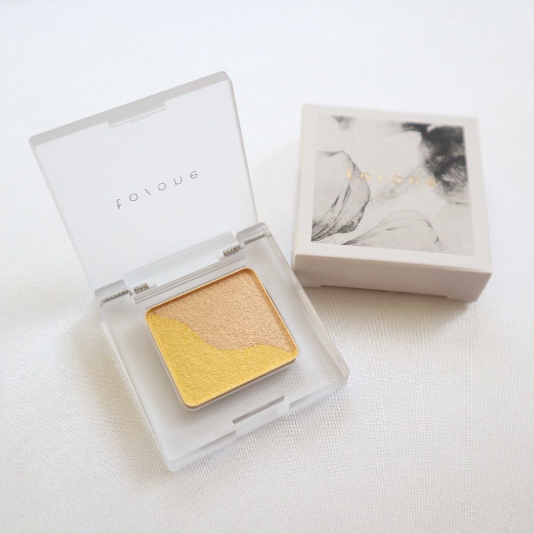 トーン ペタル アイシャドウ 02:オレンジ/to/one/アイシャドウパレットを使ったクチコミ（3枚目）