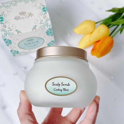 ヘッドスクラブ リフレッシング(ミント)/SABON/ヘッドスクラブを使ったクチコミ(2枚目)