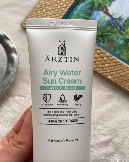 エアリーウォーターサンクリーム/エルツティン/日焼け止めクリームを使ったクチコミ(2枚目)
