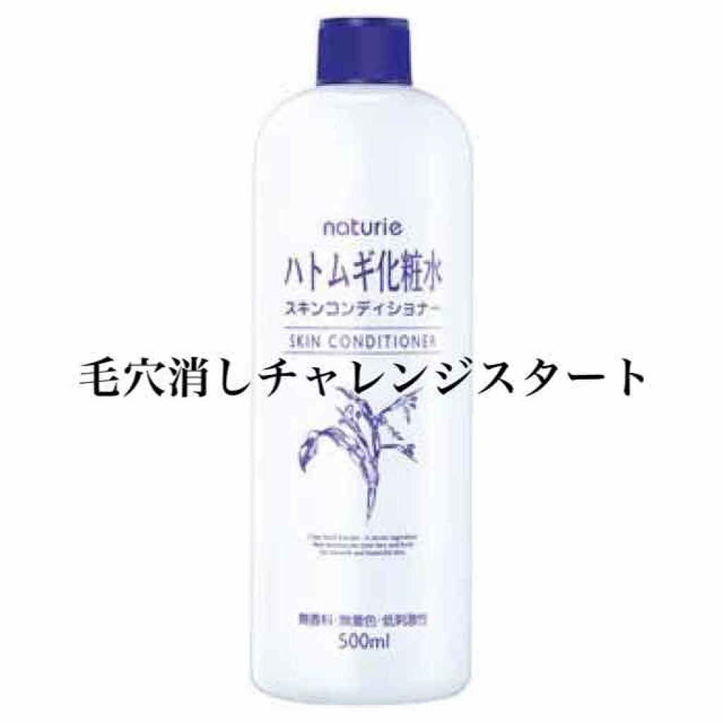 ハトムギ化粧水(ナチュリエ スキンコンディショナー R )/ナチュリエ/化粧水を使ったクチコミ（1枚目）