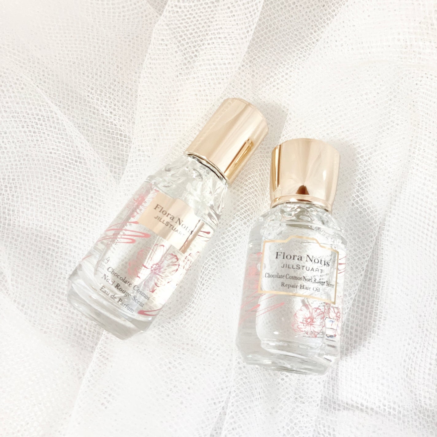 チョコレートコスモス ノエルルージュ オードパルファン & リペアヘアオイル/Flora Notis JILL STUART/その他キットセットを使ったクチコミ(1枚目)