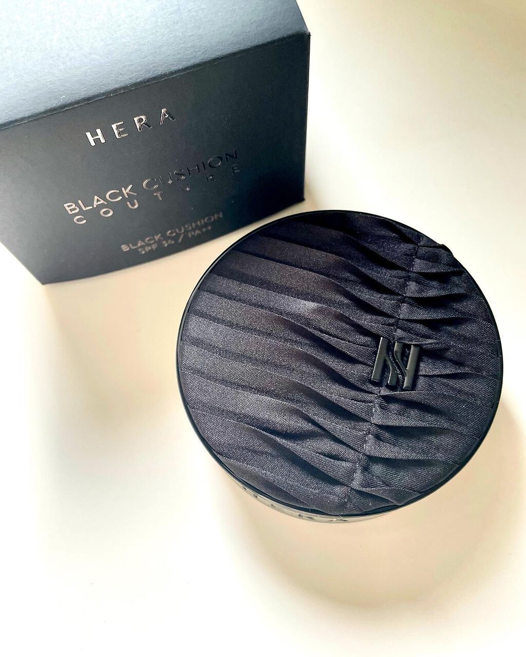 ブラック クッション/HERA/クッションファンデーションを使ったクチコミ（2枚目）