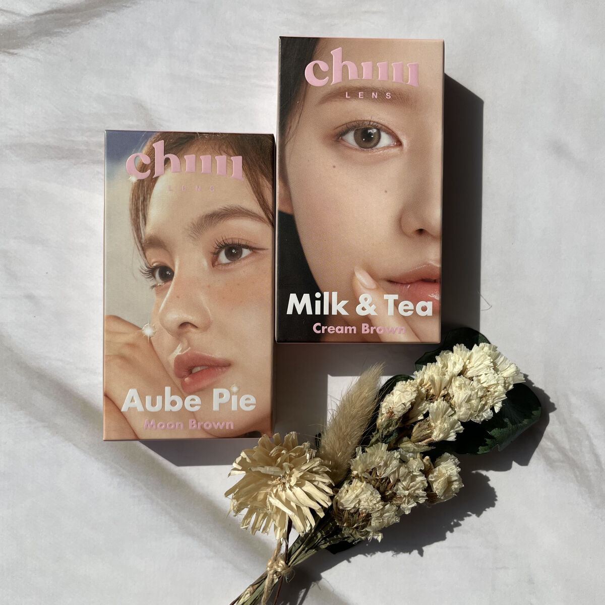 chuuLENS Milk&Tea 1day/chuu LENS/ワンデー（１DAY）カラコンを使ったクチコミ（1枚目）