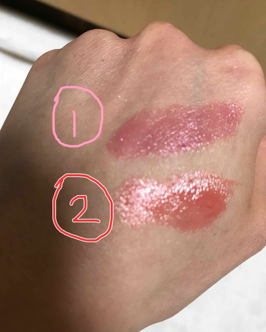 ルージュ ヴォリュプテ シャイン/YVES SAINT LAURENT BEAUTE/口紅を使ったクチコミ(2枚目)