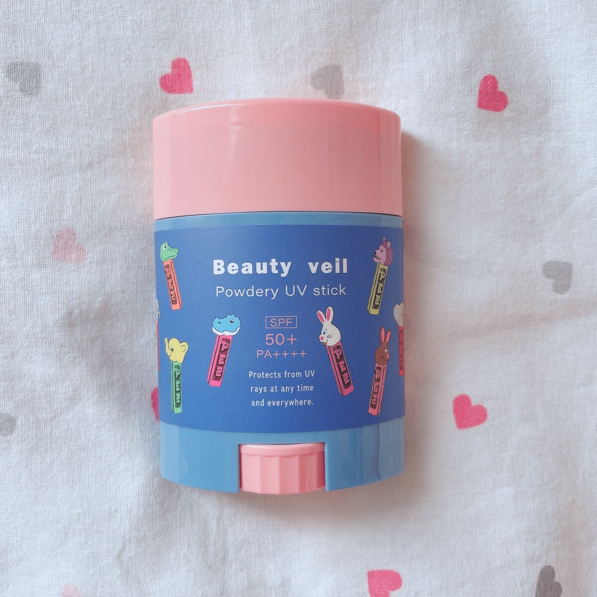 パウダリーUVスティック/Beauty veil/日焼け止めスティックを使ったクチコミ(1枚目)