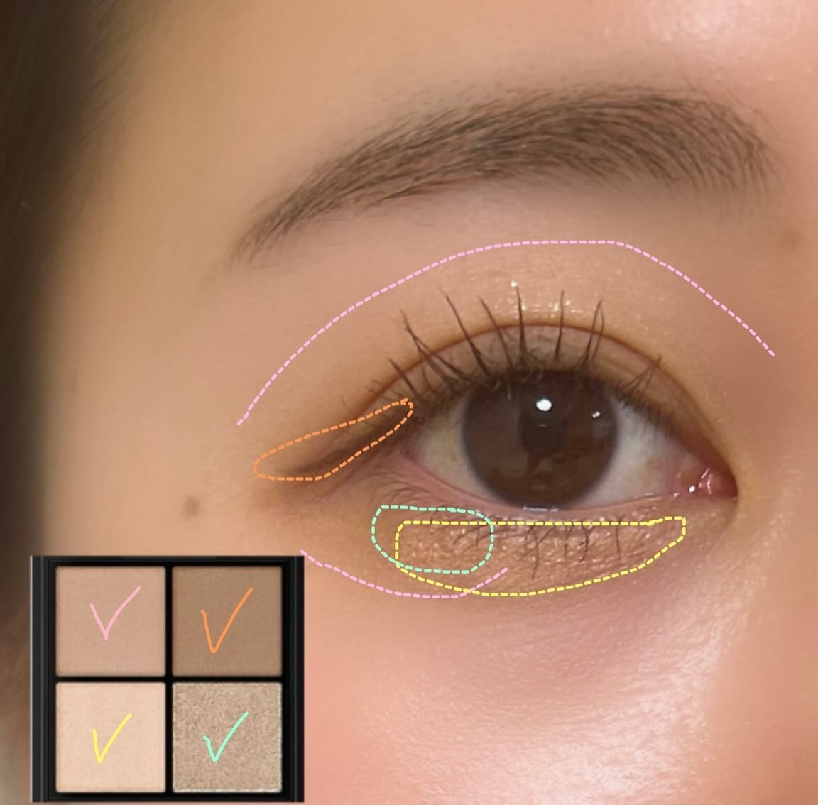 ドロップアイズスティックグリッツ D03 フェアリー/BLACK ROUGE/スティックアイシャドウを使ったクチコミ（2枚目）