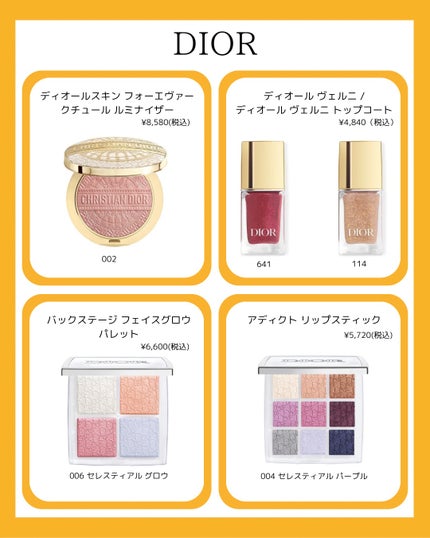 ディオール アドヴェント カレンダー 2023(展開店舗数量限定品)/Dior/キット・セットを使ったクチコミ(4枚目)