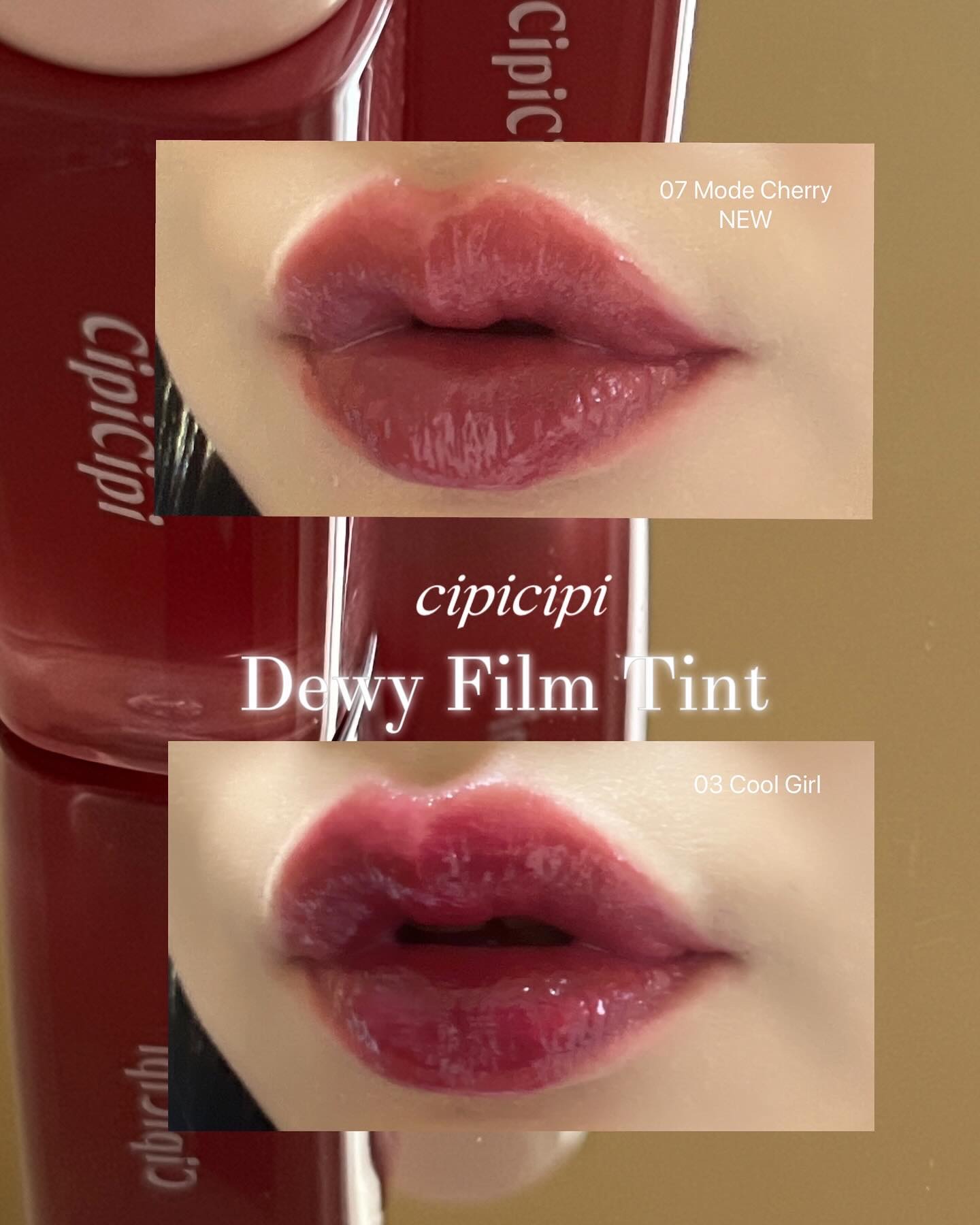 デューイフィルムティント/CipiCipi/リップティントを使ったクチコミ（1枚目）