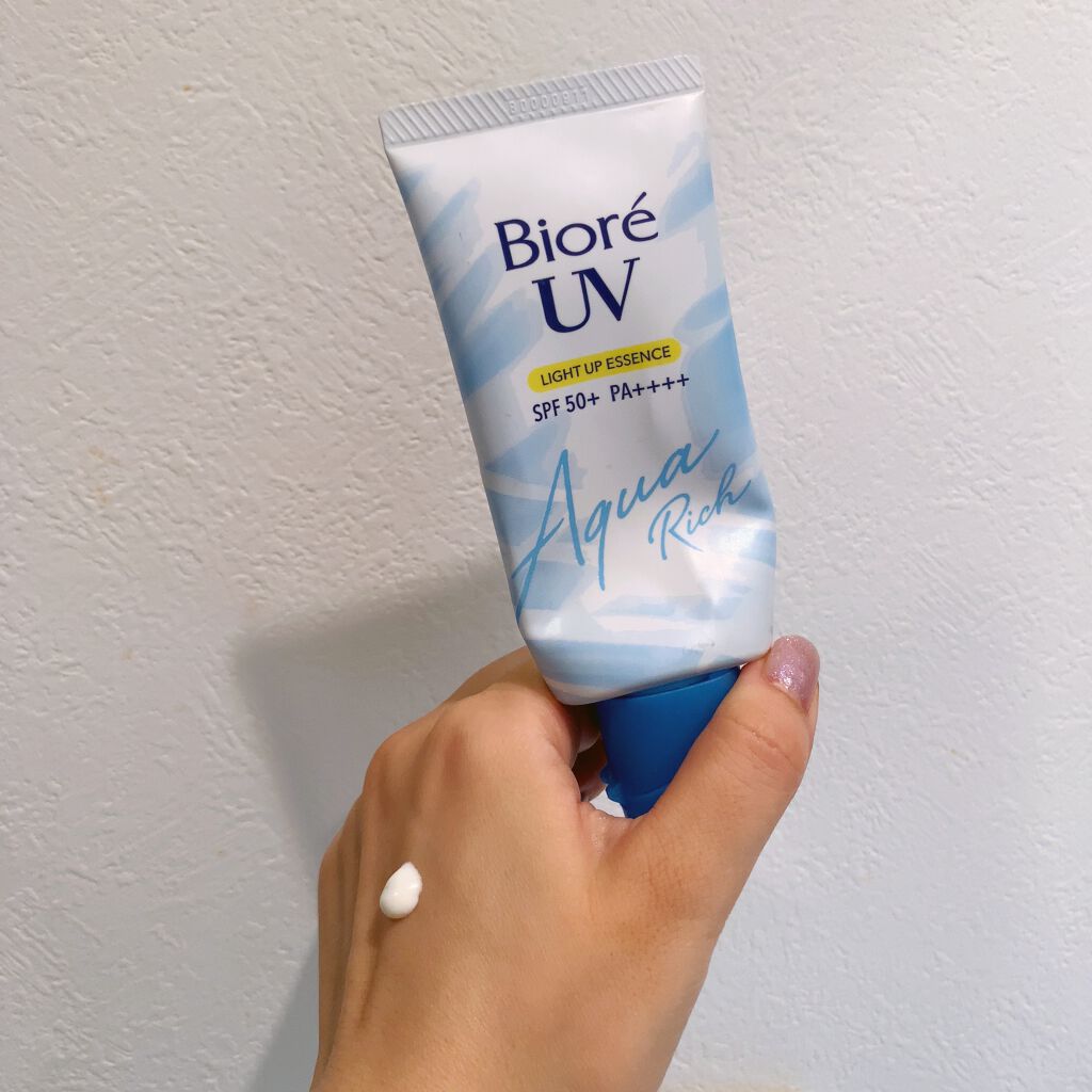 ビオレUV アクアリッチ ライトアップエッセンス/ビオレ/日焼け止めクリームを使ったクチコミ(2枚目)