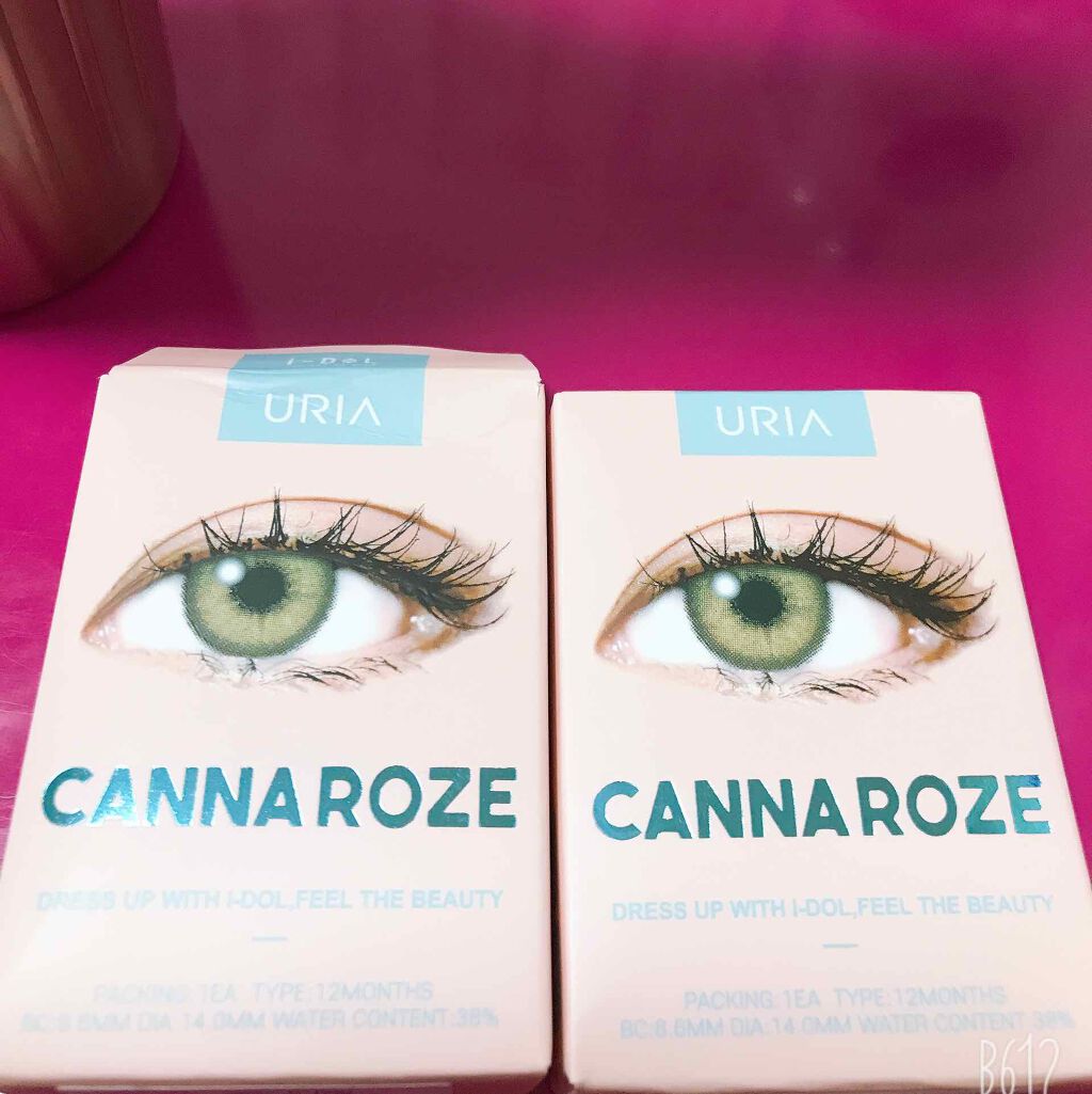 CANNA ROZE 1year/URIA/カラーコンタクトレンズを使ったクチコミ（1枚目）