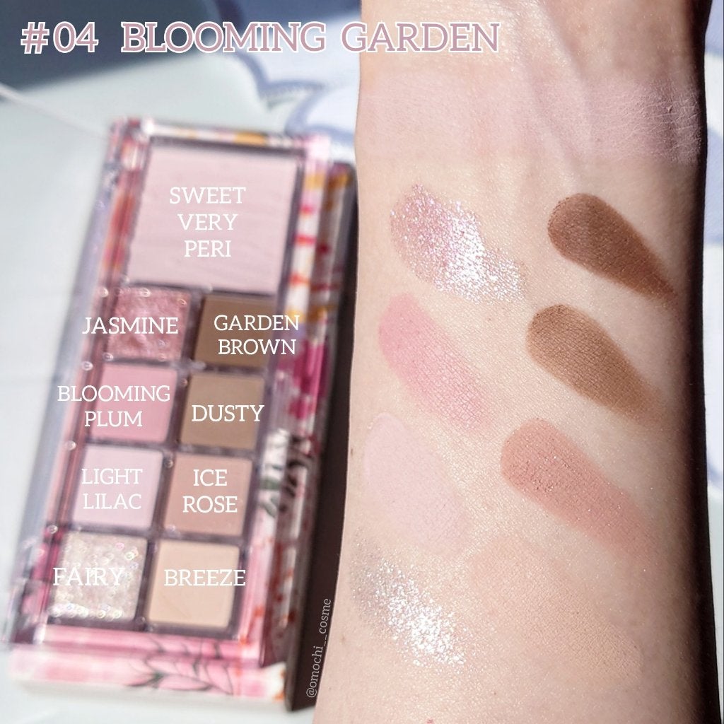 ミックスブラーリングアイパレット/wakemake/マルチパレットを使ったクチコミ(6枚目)