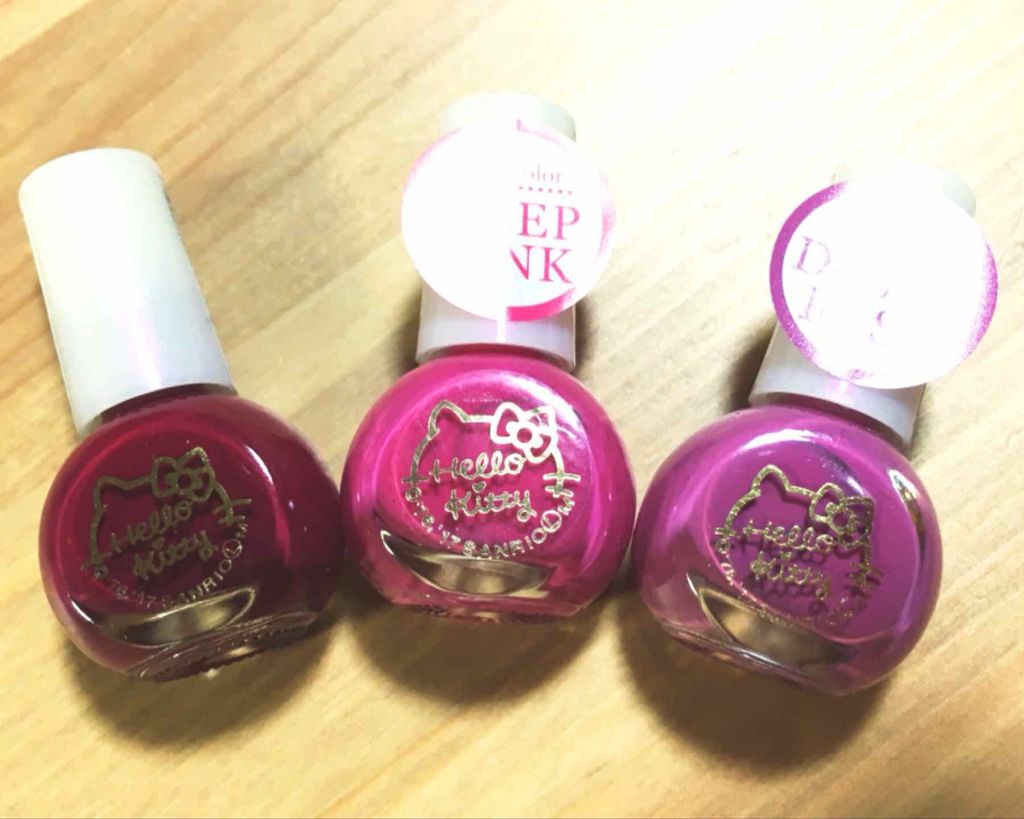 サンリオネイル/DAISO/マニキュアを使ったクチコミ(1枚目)