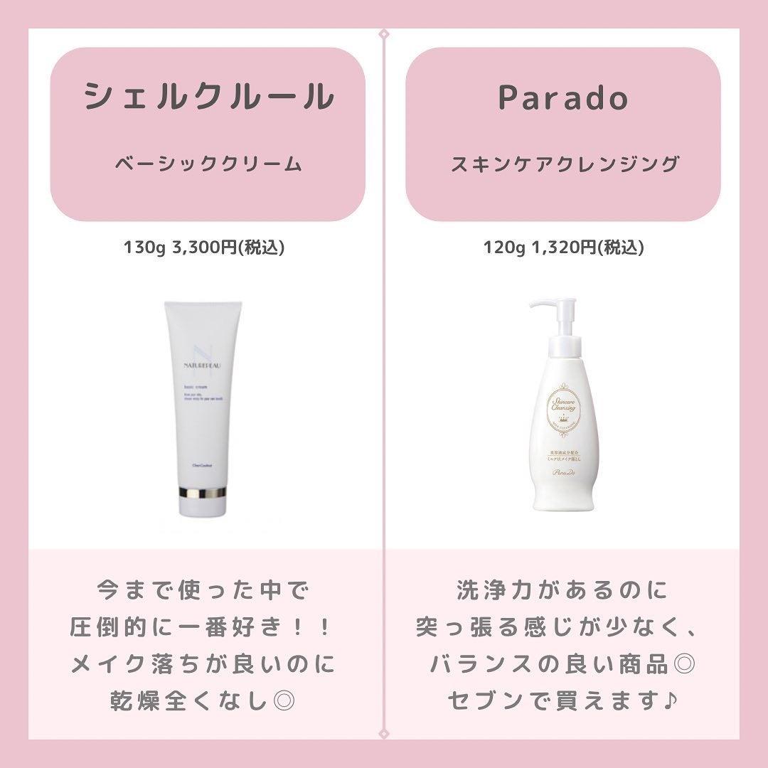 スキンケアクレンジング/パラドゥ/ミルククレンジングを使ったクチコミ(2枚目)