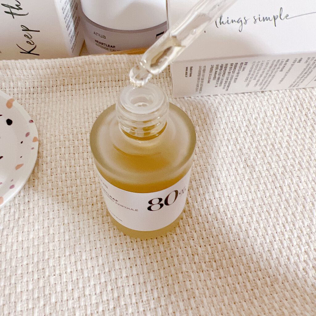 ドクダミ80%スージングアンプル/Anua/美容液を使ったクチコミ(3枚目)